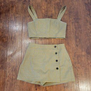 Aritzia Sunday Best Skort & Top Set